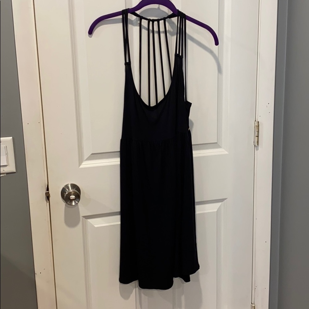 Roxy Black Sexy Strappy Dress EUC